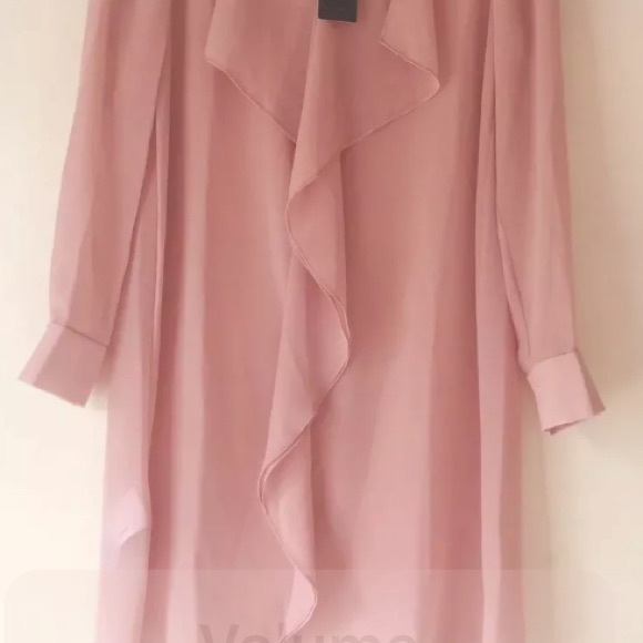 BCBGMAXAZRIA Shailene Ruffled Tunic Dress - Picture 3 of 7